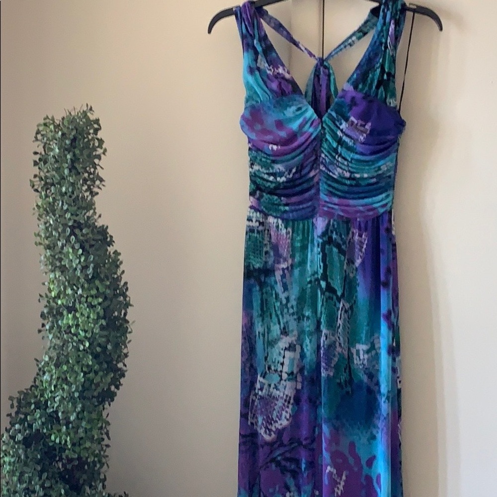 Caché Formal maxi dress